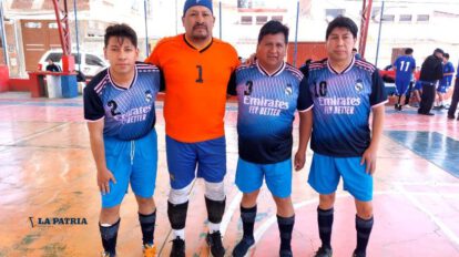 Torneo de futsal de los joyeros en Oruro