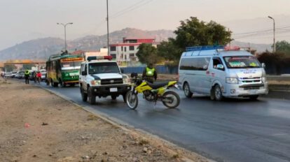 hombre muere atropellado en Cochabamba