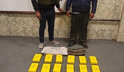 Aprehensión de cocaína en El Alto