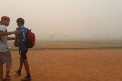 Suspensión de clases en Ascensión de Guarayos por densa humareda