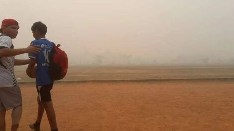 Suspensión de clases en Ascensión de Guarayos por densa humareda