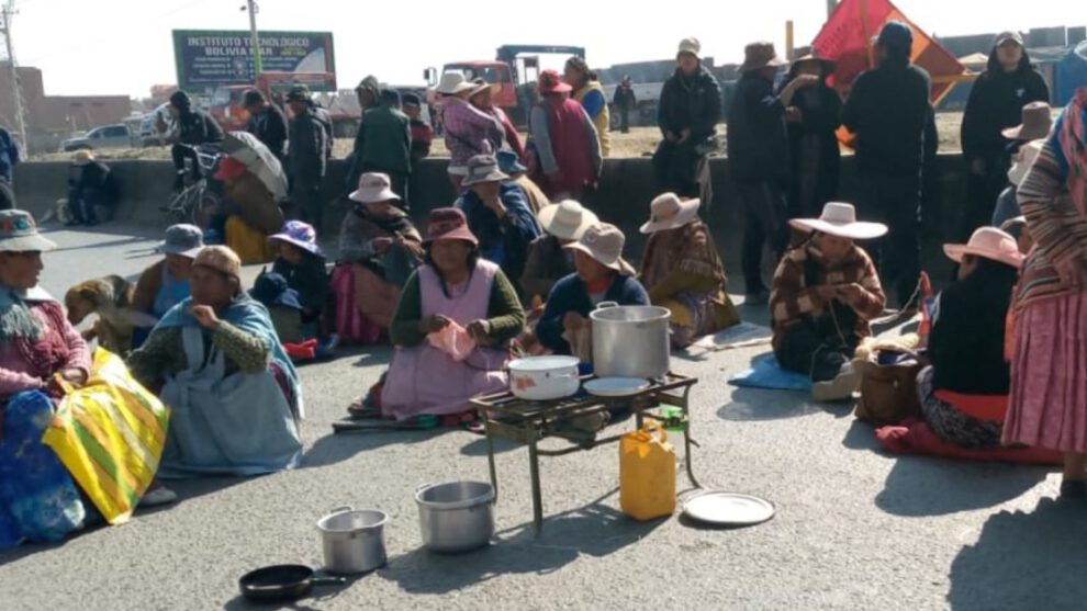 Crisis económica en El Alto