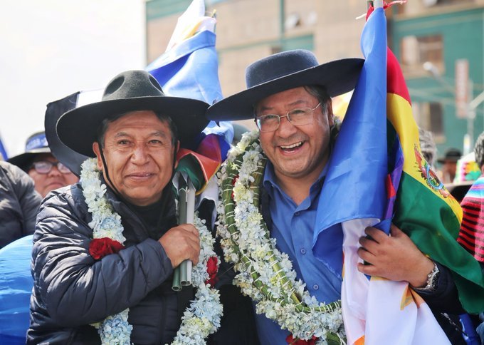 Expulsión de Luis Arce y David Choquehuanca del MAS