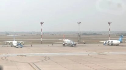 Suspensión de operaciones aéreas en Santa Cruz por humareda