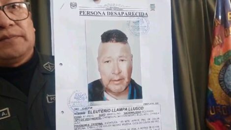 Eleuterio Llampa Llusco encontrado sin vida en Oruro