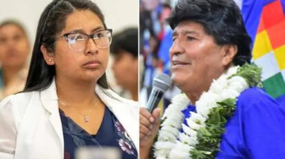 Eva Copa critica marcha de Evo Morales