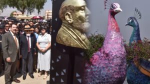 Inauguración del parque Julio León Prado en Cochabamba