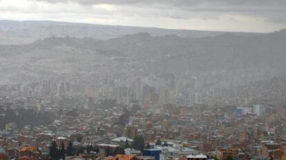 Contaminación en La Paz y propuesta de clases virtuales