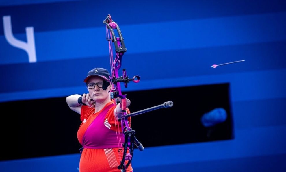Jodie Grinham campeona paralímpica embarazada en los Juegos Paralímpicos de París 2024