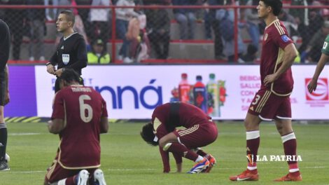 Venezuela selección de fútbol deberá recuperar lo antes posible para recibir a Uruguay