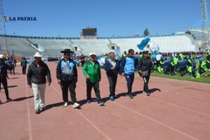 División Infantojuvenil inauguración del torneo