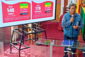 Crisis ambiental en Oruro: calidad del aire alcanza niveles alarmantes