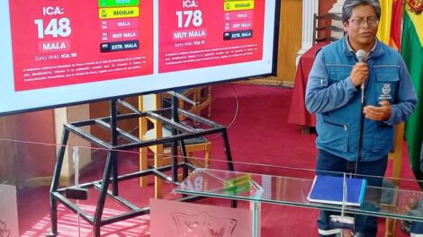 Crisis ambiental en Oruro: calidad del aire alcanza niveles alarmantes