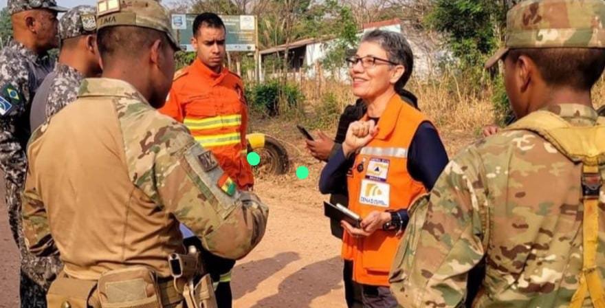 Incendios forestales en Bolivia y Brasil