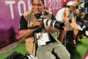 Joao Maia fotógrafo ciego en los Juegos Paralímpicos