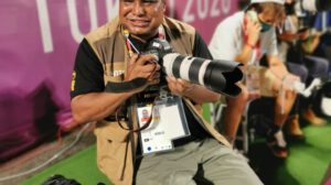 Joao Maia fotógrafo ciego en los Juegos Paralímpicos