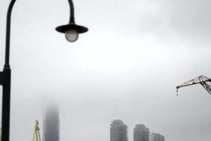 Humo de incendios en Argentina
