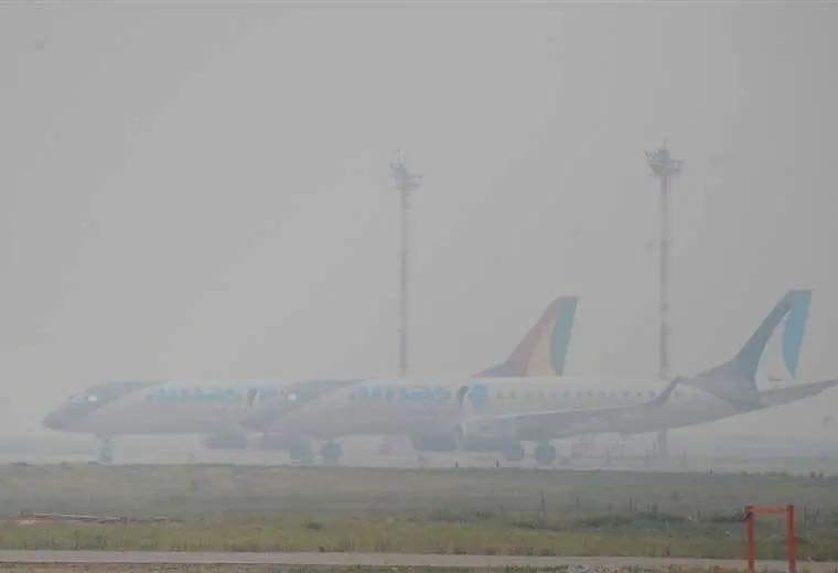 Aeropuerto Viru Viru reanuda operaciones tras suspensión por baja visibilidad