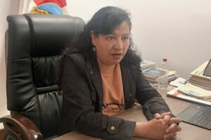 Daly Santa María critica el manejo económico de Luis Arce