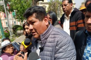 Desestabilización al gobierno de Luis Arce