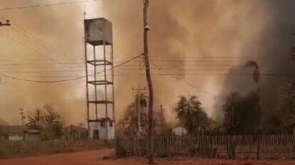 Incendio en Las Petas provocado intencionadamente