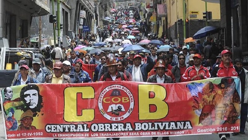 Crisis sindical en La Paz