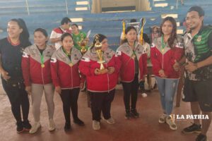 Oruro goal ball femenino campeonas invictas