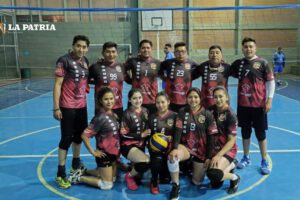 Municipal campeón voleibol mixto