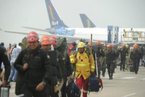 Incendios forestales en Bolivia con apoyo internacional