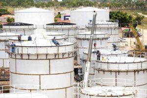 Producción de biodiésel en la Planta de Biodiésel 1 de YPFB