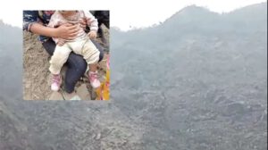 Rescate de niña en La Paz tras un accidente trágico