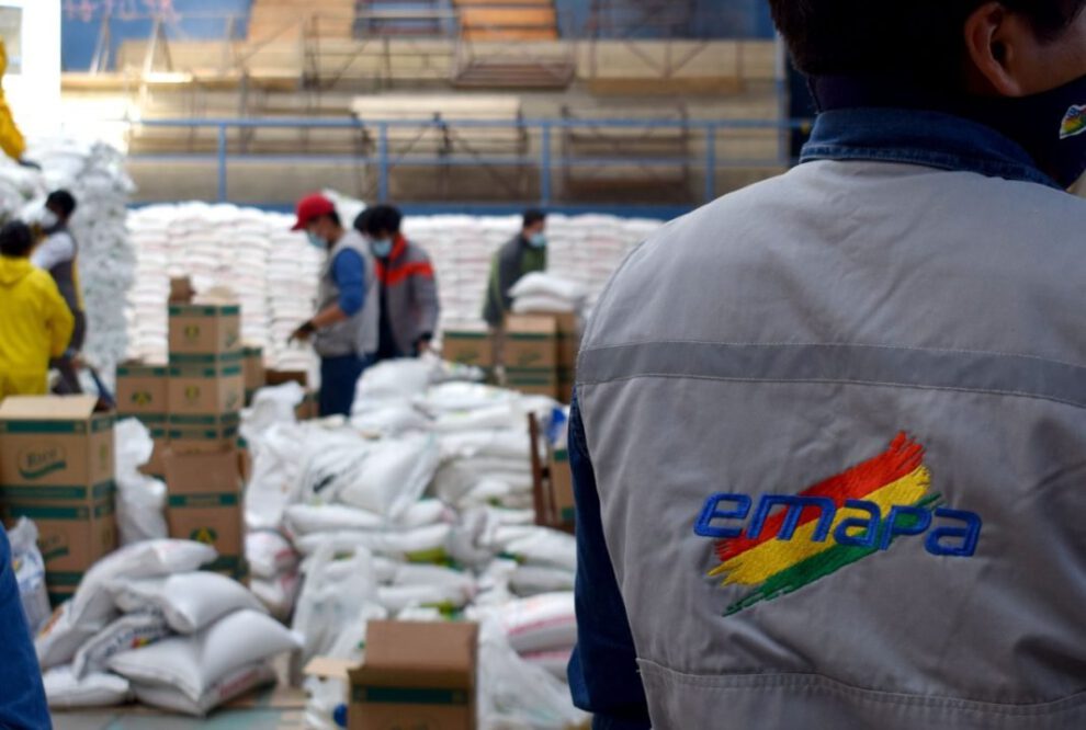 Caen ventas de arroz en Emapa