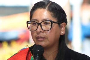La alcaldesa de El Alto, Eva Copa, no asistirá al encuentro del INE