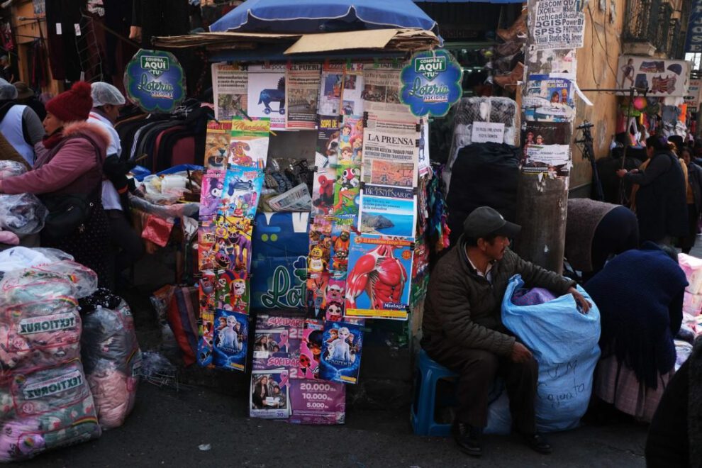 Crisis de la prensa boliviana