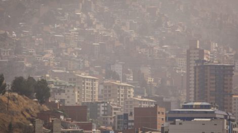 Salud en riesgo por incendios y partículas PM2.5 en La Paz