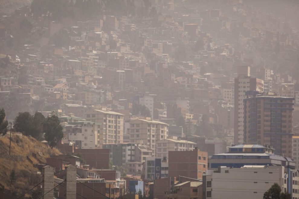 Salud en riesgo por incendios y partículas PM2.5 en La Paz