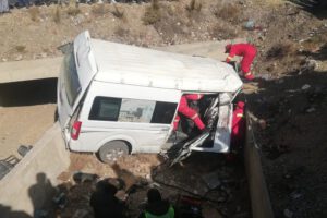 Accidente en carretera La Paz - Oruro