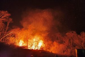 Incendios en Santa Cruz arrasan hectáreas y afectan áreas protegidas