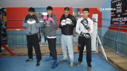 Boxeadores orureños listos para el torneo nacional