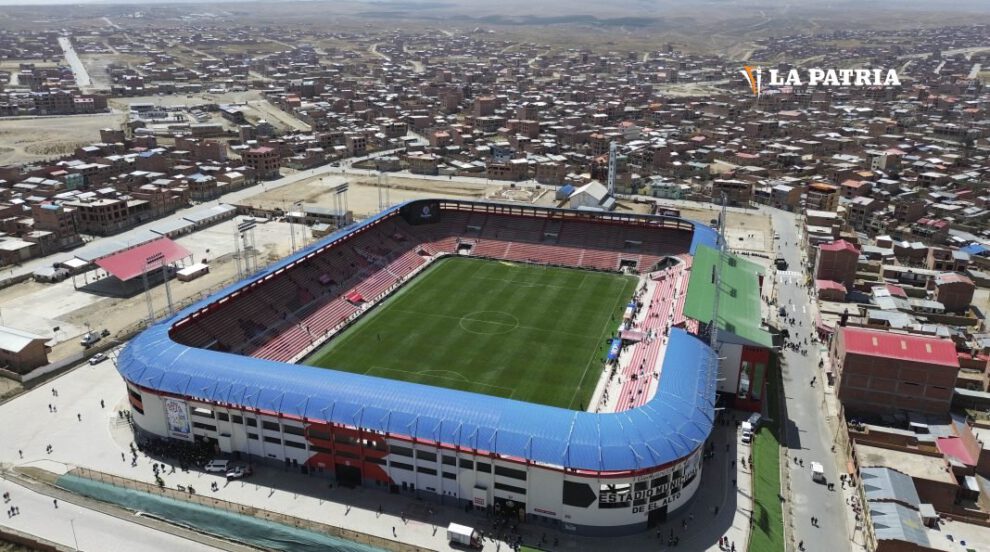 Bolivia en eliminatorias contra Colombia en el estadio de El Alto