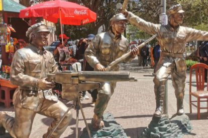 Homenaje a héroes de la Guerra del Chaco en Llaxahuani