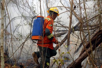 Incendios forestales en Bolivia