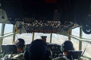 Bombardeo de nubes con yoduro de plata en Santa Cruz