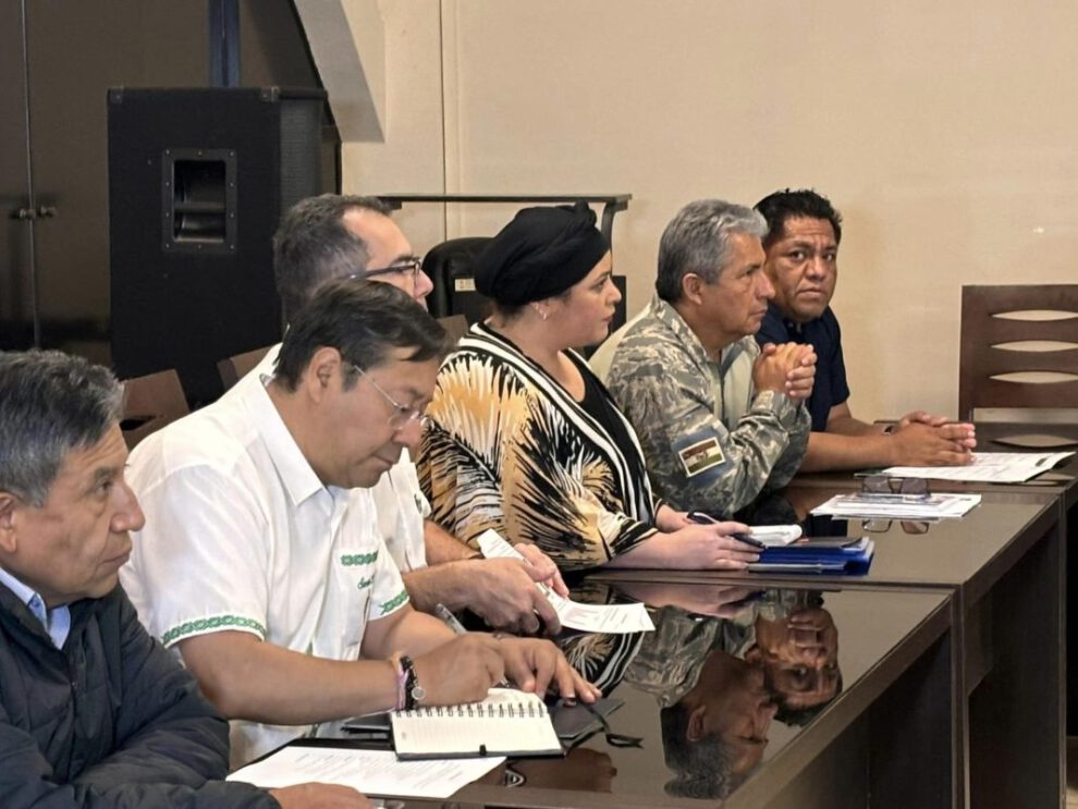 Luis Arce incendios forestales