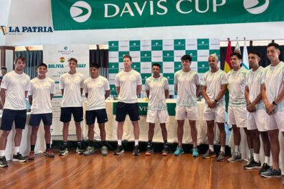 Copa Davis entre Bolivia y Uruguay en Santa Cruz