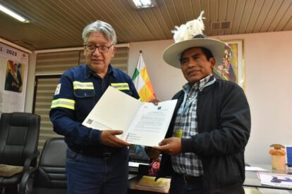 Convenio de cooperación vial entre la ABC y la Gobernación de Oruro