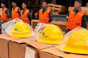 Ayuda humanitaria de Chile para combatir incendios en Bolivia