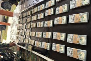 Hombre detenido con más de medio millón de dólares en carretera del Beni