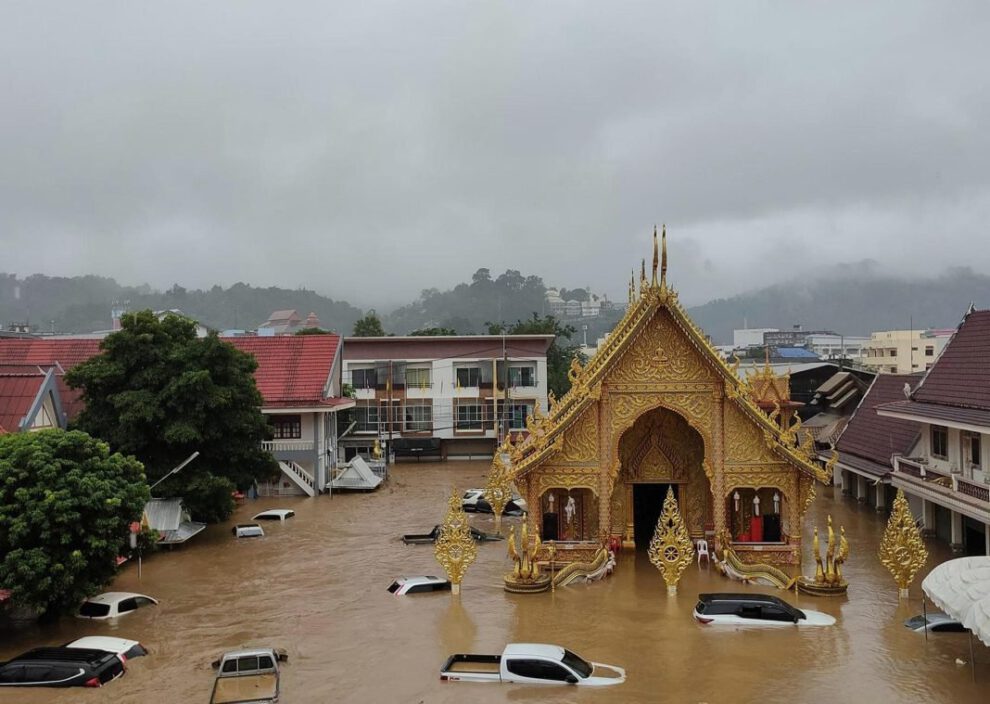 inundaciones en Tailandia