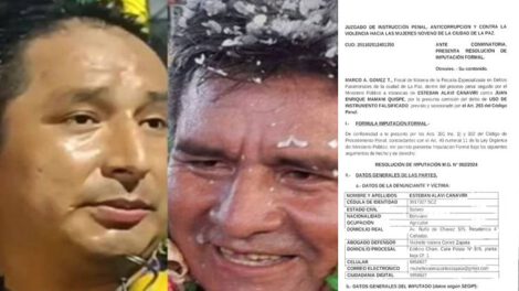 Juan Mamani imputado por uso de sellos falsificados